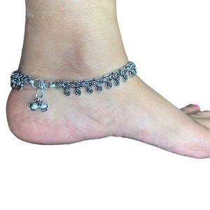 Oxidised anklets